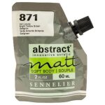 Peinture acrylique abstract matt - vert jaune - sachet 60ml - sennelier