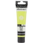 Peinture acrylique - sennelier - vert jaune olive - tube 60ml - abstract