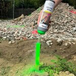 Peinture a�rosol verte nivel system mark master