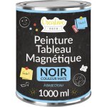 Peinture ardoise tableau magnétique 1l - pour aimants néodyme Peinture ardoise tableau magnétique 1l - pour aimants néodyme