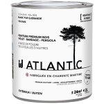 Peinture bois extrieurs - ral 9003 blanc pur gurande - 2l - atlantic