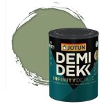 Peinture bois - jotun - lasure opaque satin�e - ral 6021 - vert p�le - 0, 75l