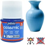 Peinture c�ramique d�corative � froid pebeo 35 bleu 45ml
