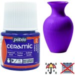 Peinture céramique décorative et résistante à froid pebeo 12 violet 45ml Peinture céramique décorative et résistante à froid pebeo 12 violet 45ml