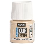 Peinture cuir - setacolor - beige ros - 45 ml - acrylique - mixte