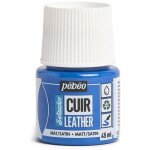 Peinture cuir - setacolor - bleu ocan - 45 ml - acrylique - mixte