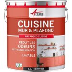 Arcane industries - peinture cuisine, lessivable, absorbe les odeurs - 2. 5 l noir foncé ral 9005 Arcane industries - peinture cuisine, lessivable, absorbe les odeurs - 2. 5 l noir foncé ral 9005