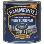 Peinture direct sur rouille laqu� gris anthracite 2, 5 l - ral 7016 - hammerite
