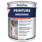 Peinture dressing - pot 1 l - 9018 - blanc papyrus metaltop