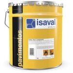Peinture �poxy bi - composants pour sols de parkings - isaval - isalpox 16l - r�sistance chimique et ...