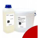 Peinture poxy rouge anticorrosion haute performance pour tubes mtalliques 4 kg