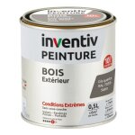 Peinture extrieure bois inventiv gris quartz satin 10 ans 0, 5l