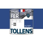 Peinture fer extrieure 2 en 1 - ultra rsistante, schage rapide et antirouille - tollens - brillant ...