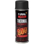 Peinture haute temp�rature inral thermal 800 �c ? �mail silicone noir mat, s�chage rapide, protection ...