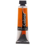 Peinture � l'huile - cobra - artistes de cadmium - orange - tube 40ml - watermixable