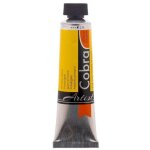 Peinture � l'huile - cobra - jaune primaire - tube 40ml - watermixable - artistes