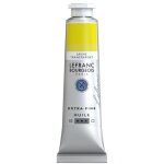 Peinture � l'huile - extra - fine - jaune transparent - 775 - lefranc bourgeois - 40ml