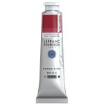 Peinture � l'huile - lefranc bourgeois - rouge fonc� sans cadmium - 40ml - extra - fine - professionnel ...