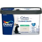 Dulux valentine - peinture intrieure crme de couleur cuisine et salle de bain - satin lin clair 2 l ...