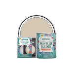 Peinture jardin, finition satine - caramel
