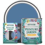 Peinture jardin, finition mat - soie bleue