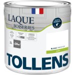 Tollens ? peinture laque satin�e blanche 2l ? ultra r�sistante aux lessivages ? rendement 28m� ? qualit� ...