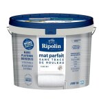 Ripolin - peinture murs & plafonds parfait 441726 - blanc - mat - 10 l