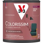 Peinture murale intrieure colorissim v33 bois de rose velours 0, 5l