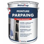 Metaltop - peinture parpaing - pot 1 l - 9018 - blanc papyrus Metaltop - peinture parpaing - pot 1 l - 9018 - blanc papyrus