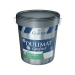 Guittet ? peinture acrylique mate 3l ? finition sans odeur pour murs et plafonds ? rendement 8m� / l ...