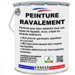 Peinture ravalement - 20 l - codeve bois - ral 7042 - gris signalisation a - pour la protection de votre ...