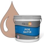 Peinture satin - pok - pok satin - beige ros� - 10l - lessivable - acrylique