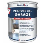 Metaltop - peinture sol garage - pot 1 l - 1018 - jaune zinc