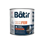Peinture spcial fer martel batir noir m18 0, 5l - batir
