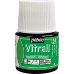 Peinture sur verre vitrail transparent 45 ml - 58 vert vif