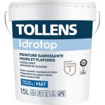 Tollens - idrotop - mat - murs et plafonds couleur: blanc - conditionnement: 15 litres