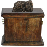 Pékinois - une urne pour les cendres de chien, une urne avec une statuette, une urne élégante dans le ... Pékinois - une urne pour les cendres de chien, une urne avec une statuette, une urne élégante dans le ...