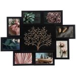 Pèle - mêle david 8 photos h46cm noir - atmosphera créateur d'intérieur Pèle - mêle david 8 photos h46cm noir - atmosphera créateur d'intérieur