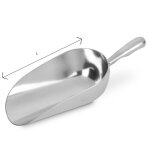 Pelle � farine en aluminium l 11 � 25, 5 cm - pujadas