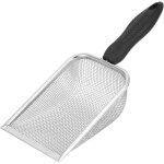 Pelle � liti�re pour chats, hamsters, oiseaux et reptiles tamis � liti�re en acier inoxydable maille ...