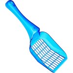 Pelle � liti�re pour chat, pelle � liti�re en plastique pour chat, pour tamisage, 26 cm