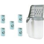 Pelle � liti�re pour chat avec support, poubelle � liti�re pour chat avec 60 sacs, poubelle chat liti�re ...