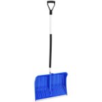 Pelle � neige aluminium 145 cm bleu - manche ergonomique et bord robuste pour d�neigement efficace voiture, ...