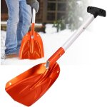 Pelle neige legre en alliage d'aluminium, grattoir glace, poussoir neige, pelle universelle pour allee ...