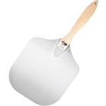Pelle a pizza 30 cm, pelle pizza avec support en aluminium de grande surface, plus stable, professionnelle ...