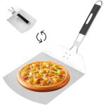 Pelle a pizza, kit pelle pizza en inox, pelle a pizza coulissante avec poignée pliable, pizza peel set ... Pelle a pizza, kit pelle pizza en inox, pelle a pizza coulissante avec poignée pliable, pizza peel set ...