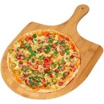 Pelle  pizza, planche  pizza en bambou, spatule  pizza en bois, accessoires pour four pour la cuisson ...
