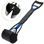Pelle ramasse crottes de 60cm avec long manche djections canines clip pour chien chat, dolaso - xvx