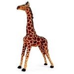 Peluche gante bb girafe girafon - haut 130 cm