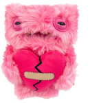 Peluche love fuggler - ugly - monster en forme de c?ur, � collectionner, cadeau de saint - valentin - ...